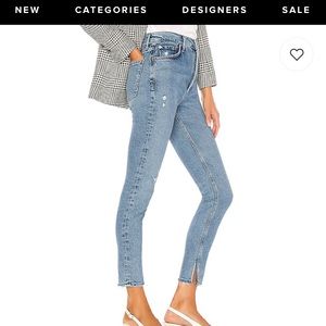 Agolde Nico High Rise Slim Jeans